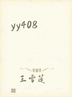 yy408封面