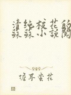 清纯校花的日常苏苏小说阅读全文封面