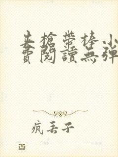 夹枪带棒小说免费阅读无弹窗笔趣封面