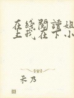 在线阅读姐姐在上我在下小说封面