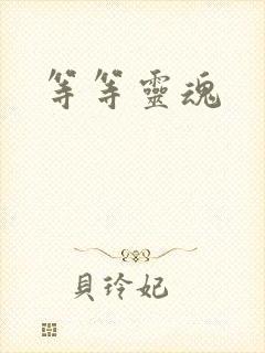 等等灵魂