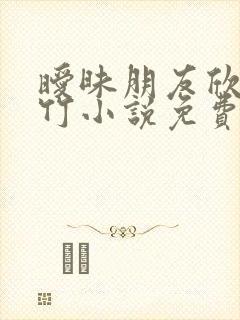 暧昧朋友欣虹明竹小说免费阅读