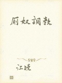 厕奴调教