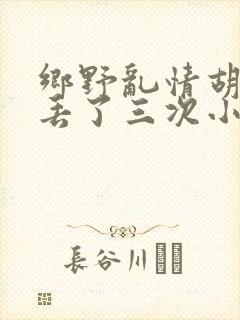 乡野乱情胡秀英丢了三次小说