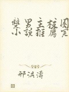 双男主校园甜文小说推荐完结封面