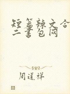 短篇辣文合集第二书包网