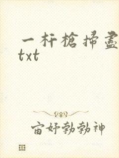 一杆枪扫尽全家txt