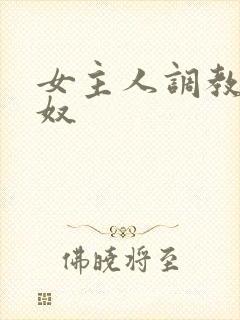 女主人调教母狗奴封面