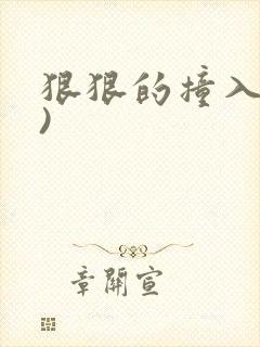 狠狠的撞入(h)
