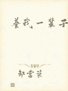 养我一辈子