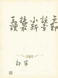 王扶小说免费阅读最新章节无弹窗