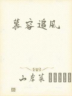 慕容追风