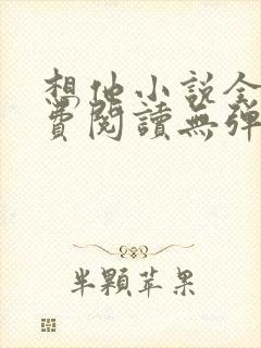 想他小说全文免费阅读无弹窗