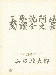 王飞沈阿姨免费阅读全文最新章节王