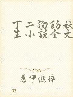 丁二狗的妖孽人生小说全文无删减