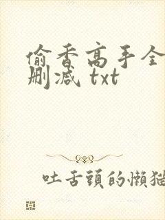 偷香高手全文无删减 txt