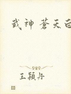武神 苍天白鹤封面