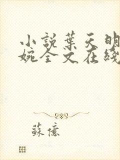 小说叶天明江暮婉全文在线阅读