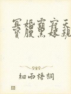 冥婚霸宠天才萌宝腹黑娘亲免费阅读封面