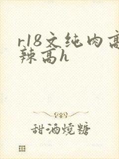 r18文纯肉高辣高h封面