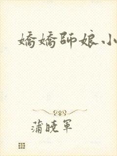 娇娇师娘小说封面