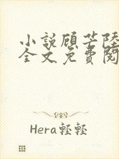 小说顾芒陆承洲全文免费阅读全文