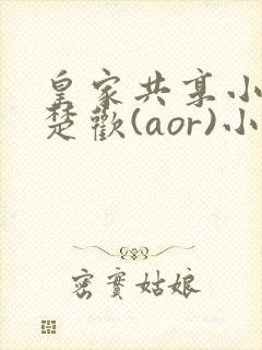 皇家共享小公主楚欢(aor)小说封面
