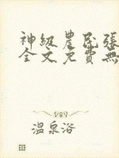 神级农民张小龙全文免费无弹窗封面