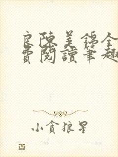 良陈美锦全文免费阅读笔趣阁官网