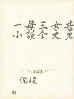 一母三女共一婿小说全文免费阅读
