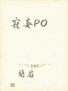 宠妾PO封面