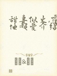 甜妻似火,霍爷他超爱介绍
