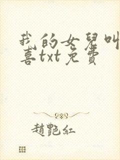 我的女儿叫林小喜txt免费封面