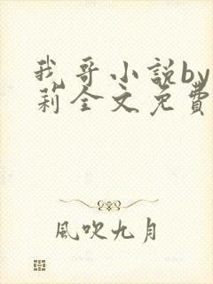 我哥小说by雪莉全文免费阅读完结
