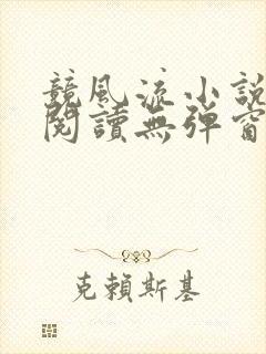 竞风流小说全文阅读无弹窗免费封面