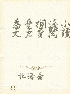 为爱搁浅小说全文免费阅读笔趣阁封面