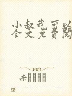 小叔我可以小说全文免费阅读