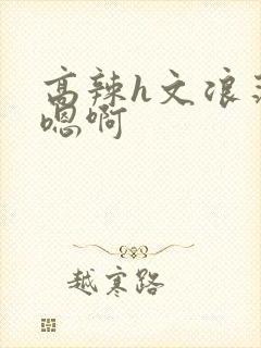 高辣h文浪荡嗯嗯啊