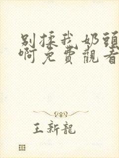 别揉我奶头,嗯啊免费观看