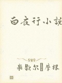 白夜行小说下载