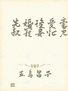 先婚后爱豪门大叔宠妻忙免费阅读封面