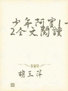 少年阿宾1一72全文阅读封面