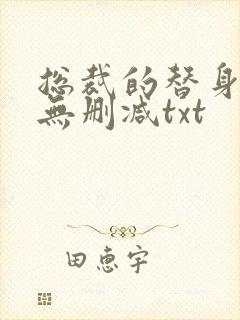 总裁的替身前妻无删减txt