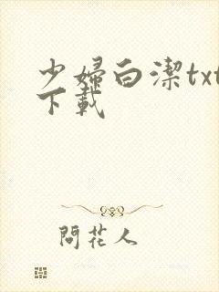 少妇白洁txt下载