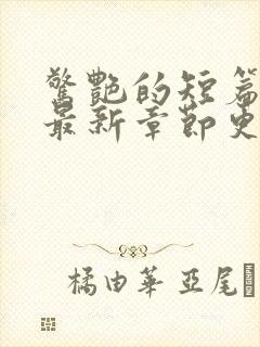 惊艳的短篇合集最新章节更新艳情小说