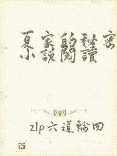 夏家的秘密父女小说阅读