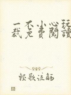 一不小心玩坏总裁免费阅读