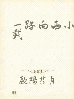 一路向西小说下载