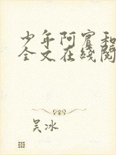 少年阿宾和房东全文在线阅读封面