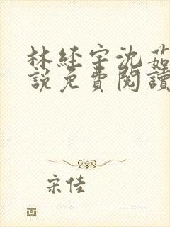 林经宇沈茹茹小说免费阅读